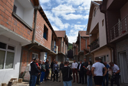 Ombudsperson meets with inhabitants of the village of Leshak