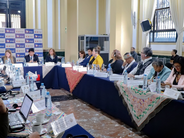 Reunión con pueblos indígenas