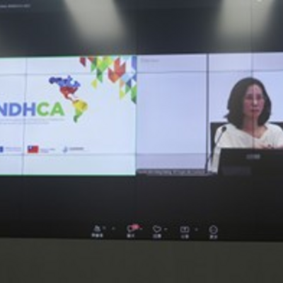 Directora General Doris Lin-ling Uang, Secretaria Ejecutiva del Comit&eacute; de Asuntos Internacionales del Yuan de Control, asisti&oacute; por videoconferencia al Encuentro Anual de la RINDHCA