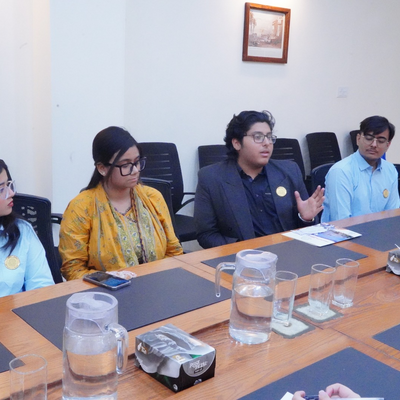 Brand ambassadors at the meeting