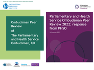 Peer Review of PHSO