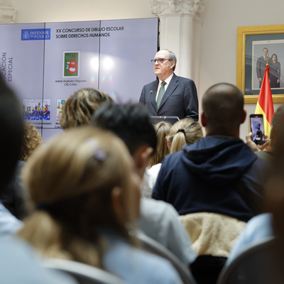 Entrega de los Premios del XX Concurso de Dibujos sobre DDHH