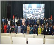 Ombudsmen and mediators at the 20th anniversary celebration in Luanda