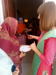 Chief of Staff to the President, Rebecca Poole, at the ribbon-cutting ceremony
