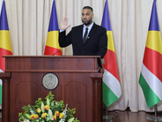 Sworn in as Ombudsman: Mr George Emmanuel Robert