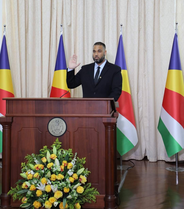 Sworn in as Ombudsman: Mr George Emmanuel Robert