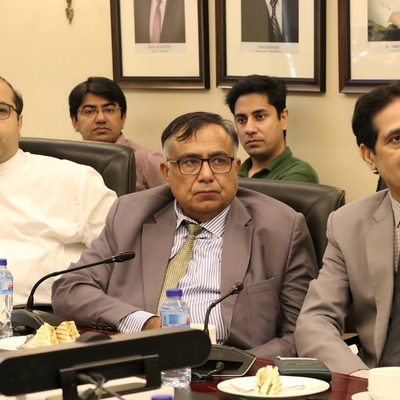 Sami Ullah, Advisor (F&P)/(ITID), Malik Khizer Hayat Khan, Advisor (Legal) and Rana Shaukat Ali, Advisor Bahawalnagar, attending the capacity-building webinar