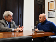 Jorge Barraguirre y Gabriel Savino