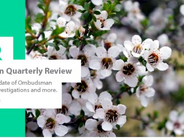 Ombudsman Quarterly Report is out now