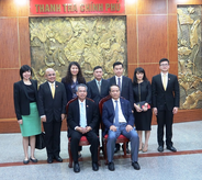 Courtesey call at GIV's office