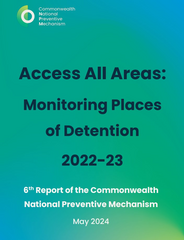 New National Preventive Mechanism Report 2022-23