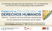 Premio FIO al Periodismo de Derechos Humanos