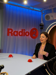 The Flemish Ombudsman Myriam Parys speaks about high water bills on Flemish radio programme