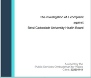 Investigation report now available