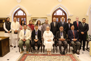 Ms. Ayesha Hamid, Ombudsman Punjab, along with participants and senior officers at the closing ceremony of the International Internship Programme 2026