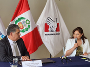 Intercambio entre el Superintendente Nacional de Migraciones y la Defensora del Pueblo