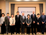 Members and participants at signing ceremony, Nov. 3, 2022