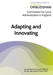 Annual Report 2020-21 "Adapting and Innovating"
