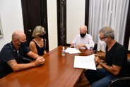 El Defensor del Pueblo firmó un convenio de cooperación con el presidente de la Fundación Emperador.