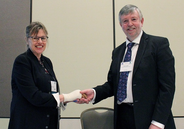 FCO President Nora Farrell and IOI President Peter Tyndall