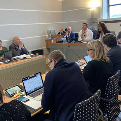 Commission de l'Emploi, de l'Action sociale et de la Santé, présidée par le Député Dimitri Legasse