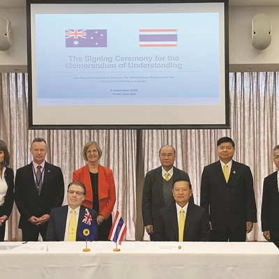 MOU signing ceremony with Western Australia Ombudsman