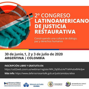 2° Congreso Latinoamericano de Justicia Restaurativa