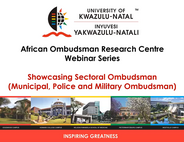 Video link to AORC Webinar now available