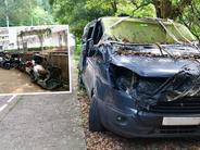 Abandoned vehicles on government land