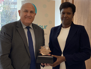 Marc Bertrand et Aimée Laurentine Kanyana