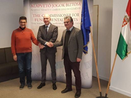 IOI Delegation at its visit at the border