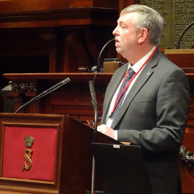 IOI President Peter Tyndall