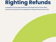 New investigation report ‘Righting Refunds’