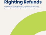 New investigation report ‘Righting Refunds’