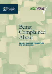 Being Complained About – Good Practice Guidelines