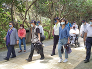 El Comité de Asuntos de Transporte y Adquisiciones supervisa el Geoparque Yehliu para conocer la situación del entorno, 13 de junio de 2022