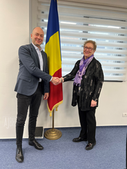 Dr. Ákos Kozma and Ms Renate Weber