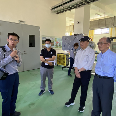 El 3 de octubre de 2025 realizaron una inspección sobre el terreno en el Centro de Recuperación de Recursos Hídricos del parque de Shuanghu