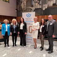 Ombudsperson Gaby Schwarz at the 40th anniversary of the Ombudsman of South Tyrol