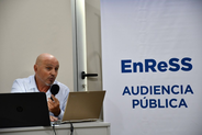 Savino en la audiencia pública