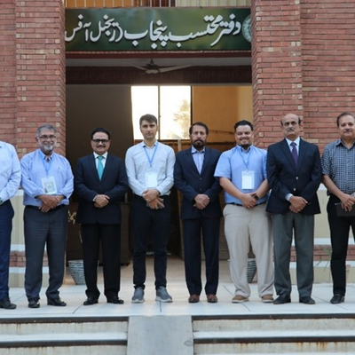 Participants of the International Internship Programme visiting the Regional Office Faisalabad