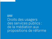 Le rapport sur les droits des usagers des services est maintant disponible