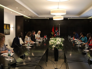 Honorable Ombudsman of the Republic of Angola held a meeting with the Ambassador of the Kingdom of Norway 