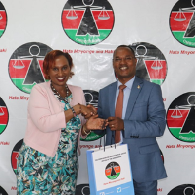 The Chief Ombudsman of Burundi meets the Ombudsman of Kenya
