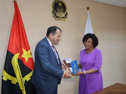 The Ombudsman of the Republic of Angola and diplomat Gavin Nardocchio-Jones