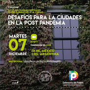 Cuarto encuentro - ciclo de charlas