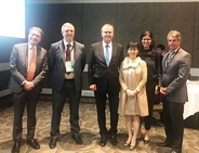 Chris Field, Peter Tyndall, Günther Kräuter, Connie Lau, Ulrike Grieshofer, Peter Boshier (f.l.t.r.)