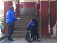 Estudiante con discapacidad