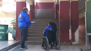 Estudiante con discapacidad
