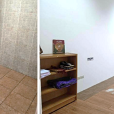 Taiwan Steel University of Science and Technology’s prayer room and ablution facilities (July 24, 2026)